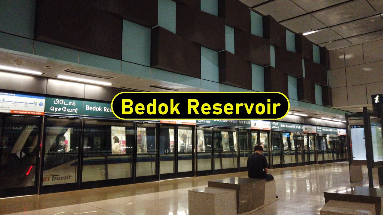 MRT Station Bedok Reservoir - Singapore 🇸🇬 - Walkthrough 🚶