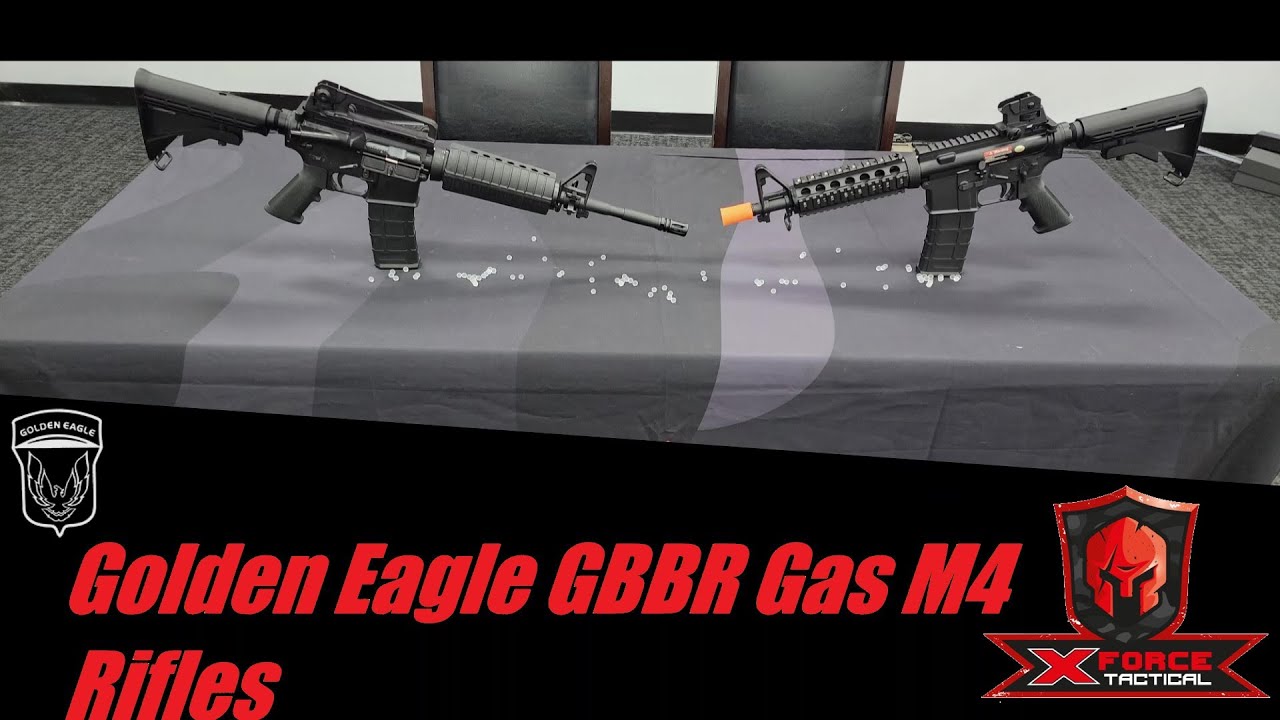 Винтовки Golden Eagle GBBR Gas M4 от X-Force Tactical
