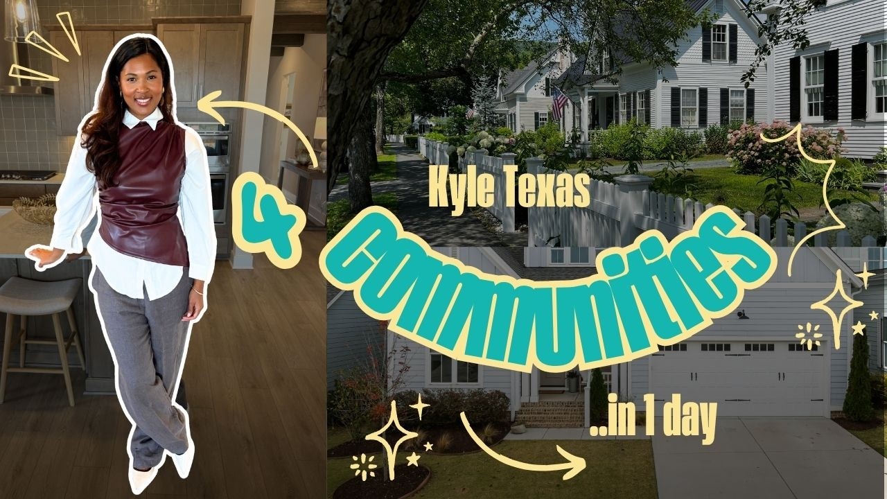 Moving to Kyle TX? Touring 4 New Construction Communities you should visit | 2026