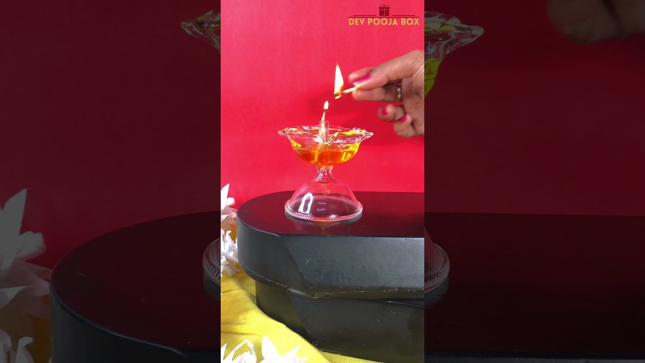 glass niranjan diya #glassniranjandiya #niranjandiya  #glassdiya