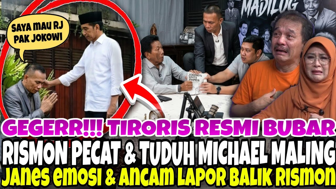 MICHAEL SENTANA DIPECAT & DITUDUH MALING 800 BUKU - ROY SURYO NANGIS DIKHIANATI RISMON SAHABATNYA