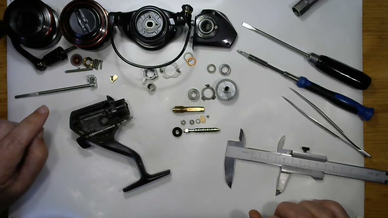 Катушка Dragon Fishmaker II FD 1130i - ТО своими руками.