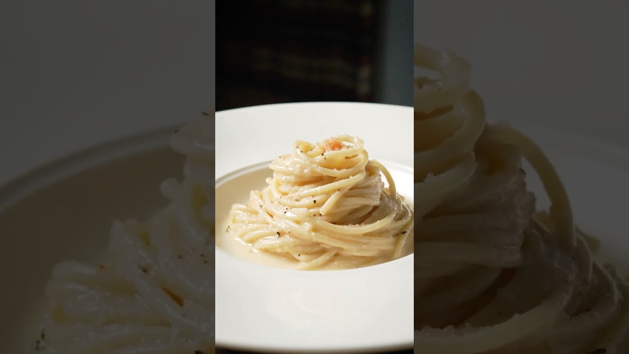 元高級ホテル料理人が教える、滑らかぁ〜な明太子パスタの作り方!!