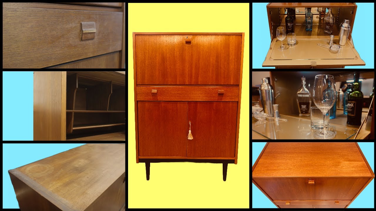 Updating A Mid Century Bureau | MCM Furniture Restoration, Refinishing & Repair