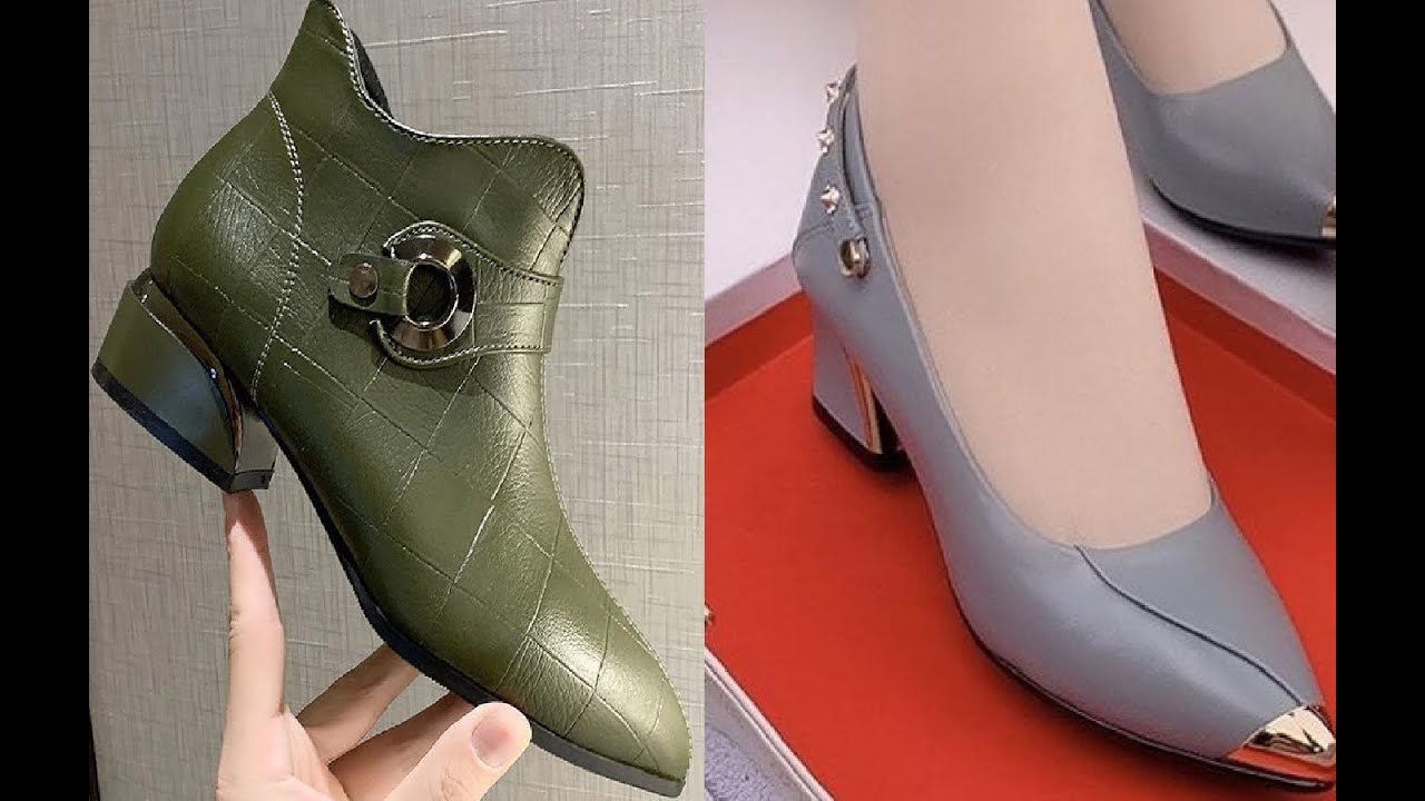 2022 LATEST NEW STUNNING  SLIP ON SHOES FORMAL HEELS AND DRESS SHOES||#SBLEO