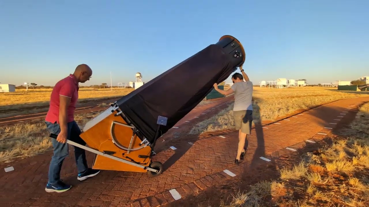Tivoli Farm 2025 - Taking the 600 mm Dobson outside