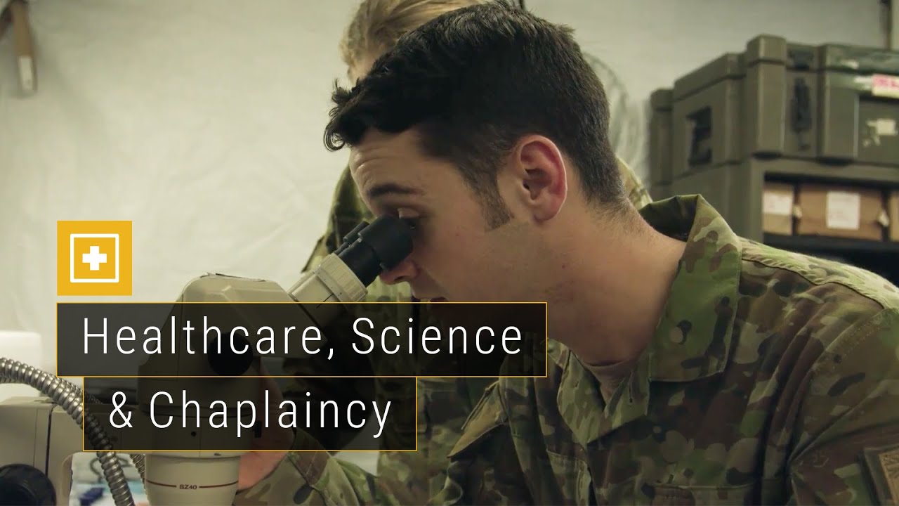 Healthcare, Science & Chaplaincy in the Army