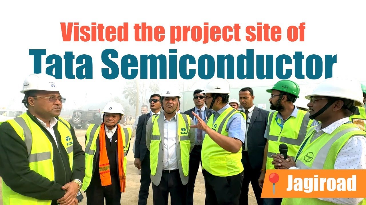 Visited the project site of Tata Semiconductor