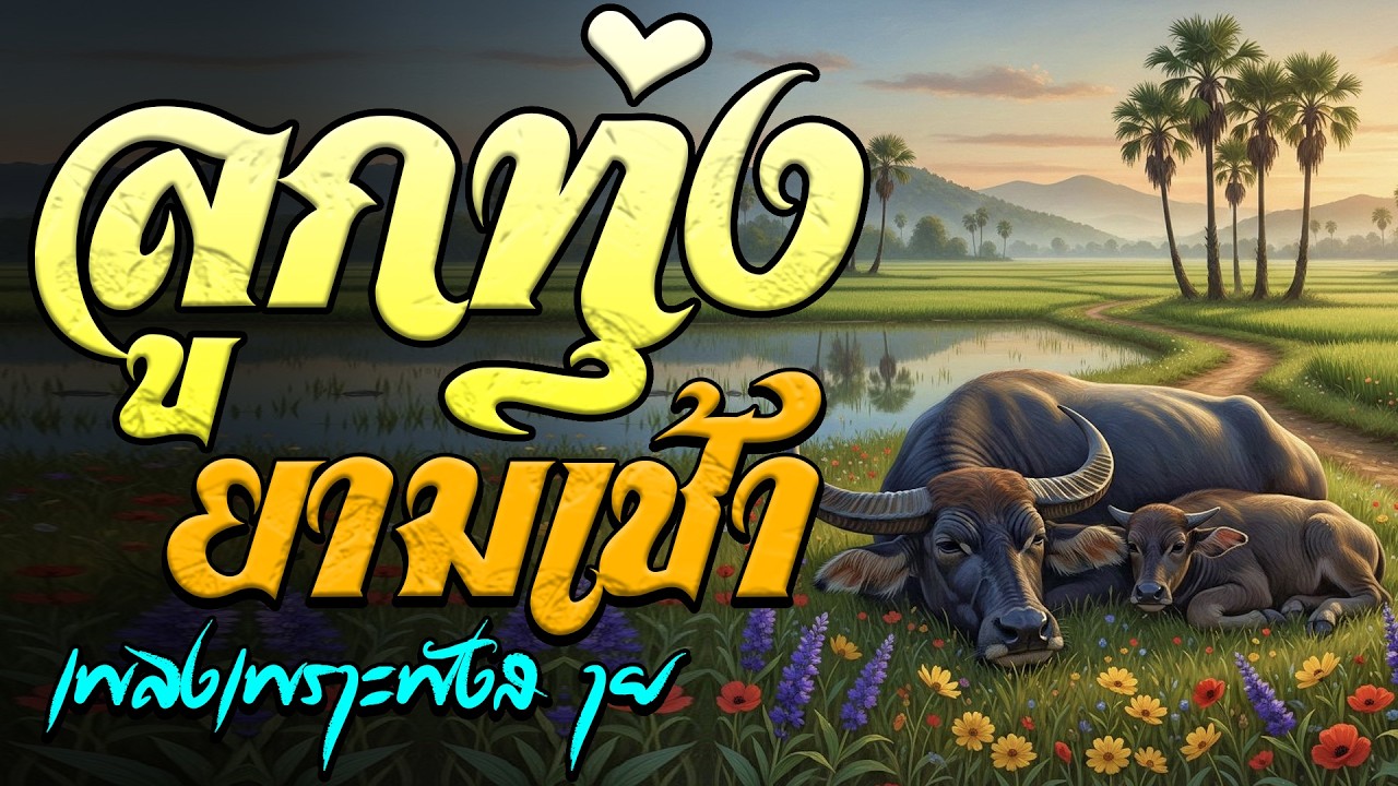 ลูกทุ่ง เพลงเพราะฟังสบาย ยามเช้า -เพลงดีคัดพิเศษ คุณภาพเสียงเยี่ยม #มาแรง