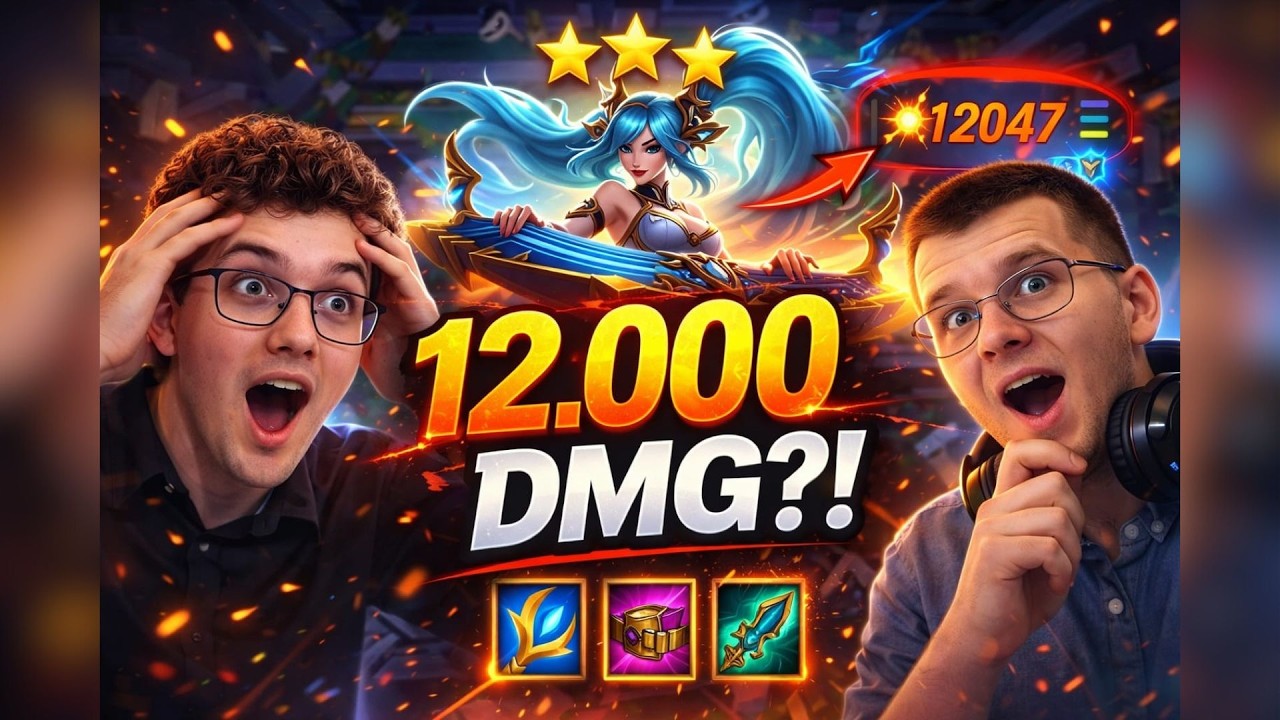 SONA 3★ MACHT 12.000 DAMAGE?! 🤯 | TFT Chaos #7