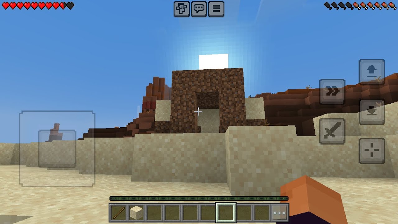 Sandy Dunes. (Minecraft)