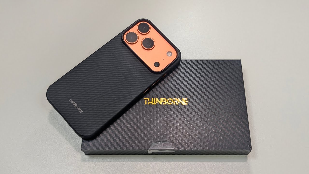 iPhone 17 Pro Thinborne Aramid Fiber Case Review The Best Thin Slim & Protective Cover for You.