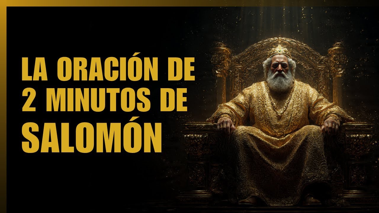 Salomón hacía esta oración de 2 MINUTOS cada mañana — y se convirtió en el más rico
