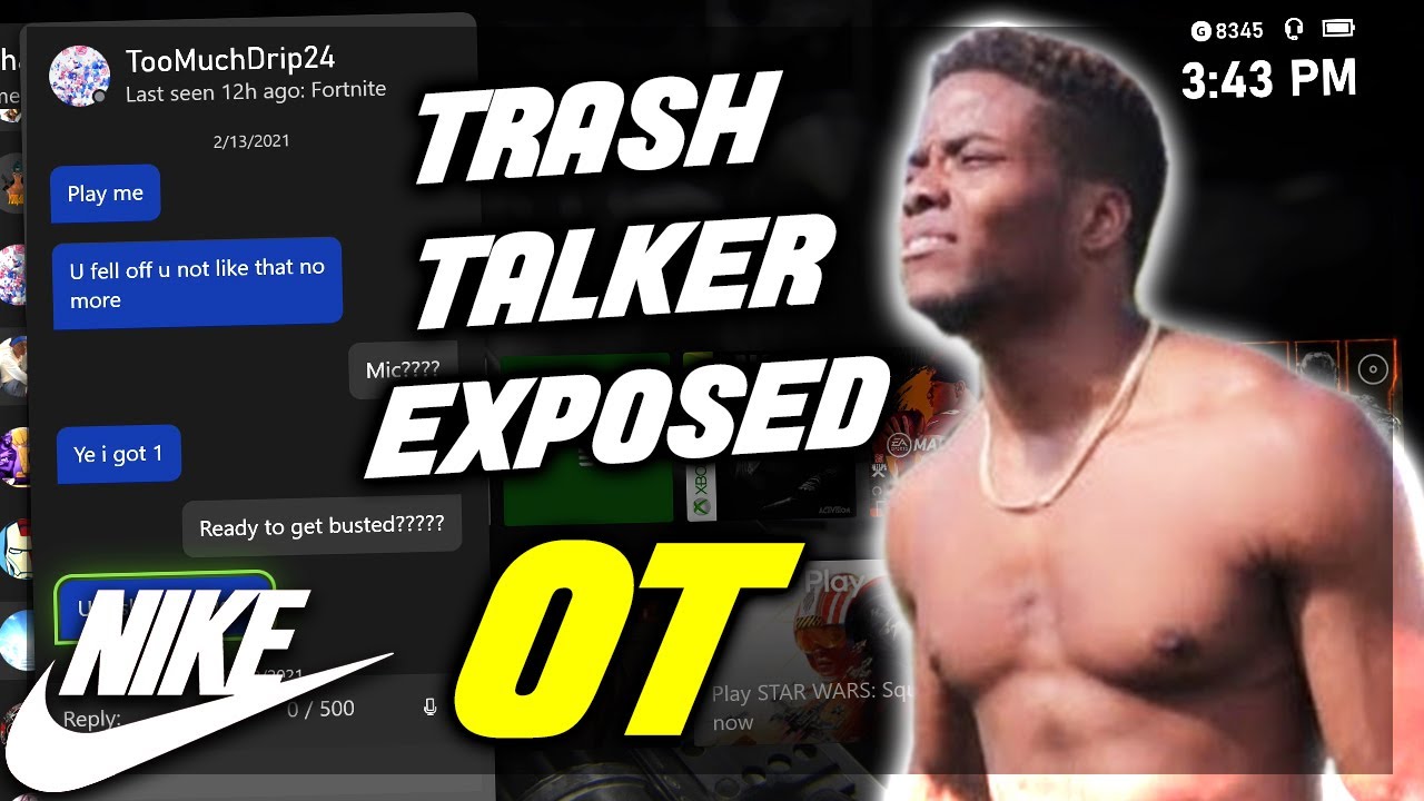 Madden 21 Trash Talk game | Trash talker exposed in OT