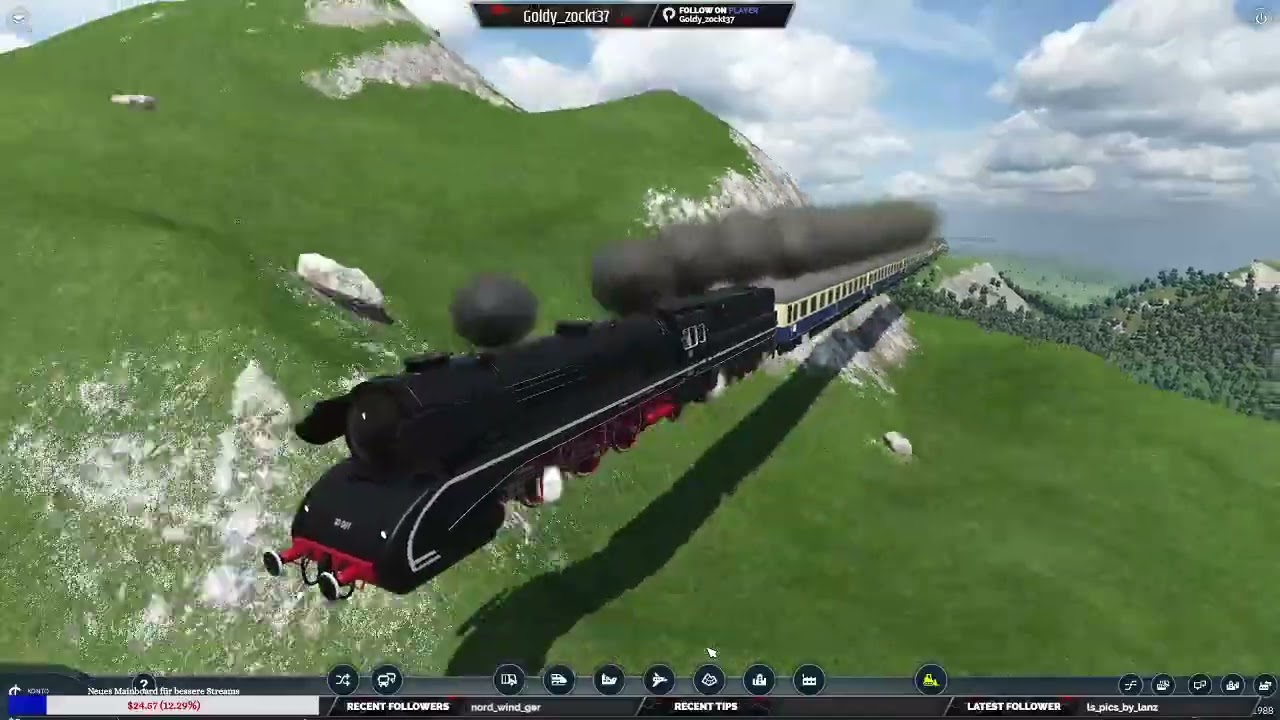 The Galaxy Railways The Final Countdown on Transportfever 2