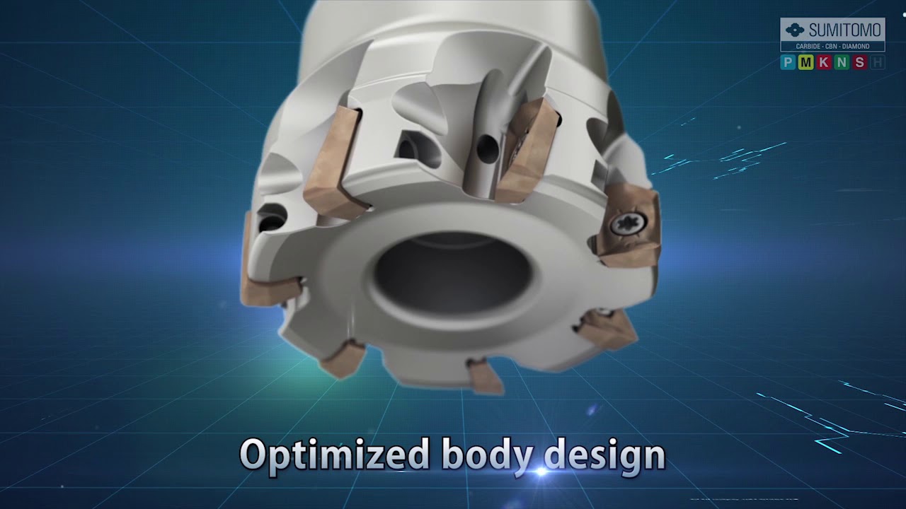 WEZ Series - High-efficiency Shoulder Milling Cutters