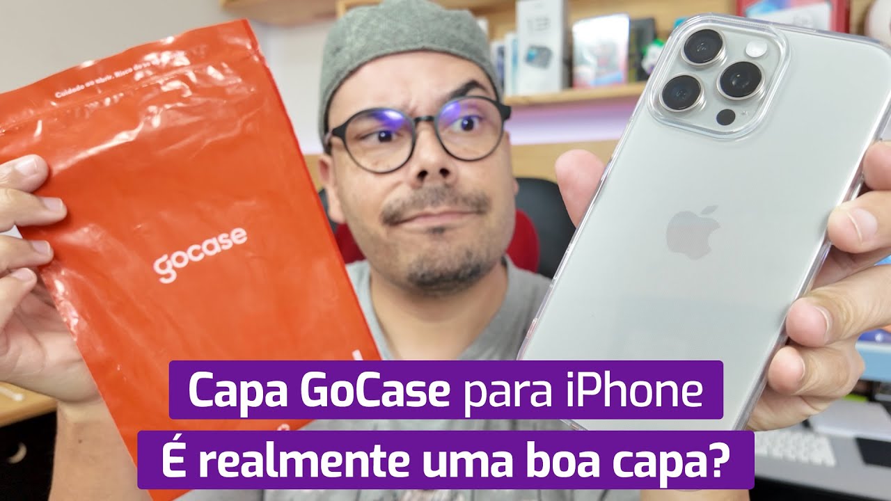 CAPA GOCASE TRANSPARENTE PARA IPHONE: REALMENTE É UMA BOA CAPA?