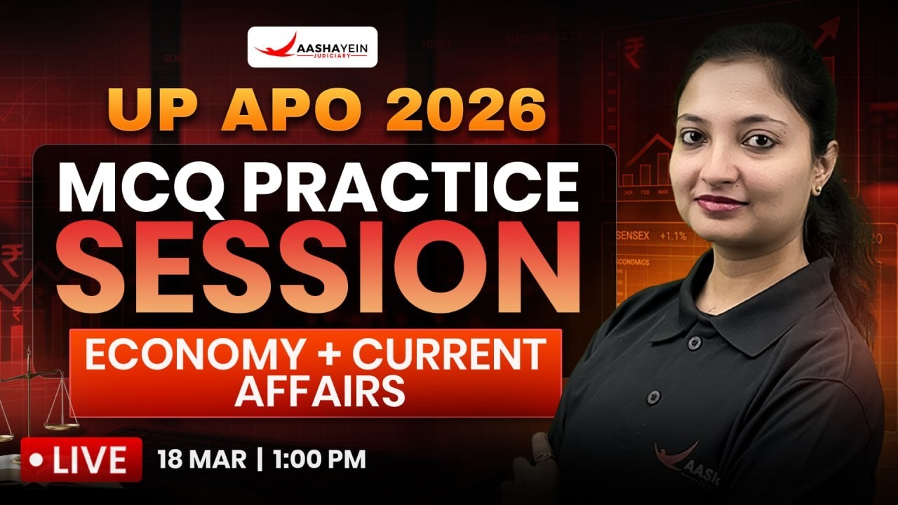 UP APO 2026 Law Practice MCQ | Economy + Current Affairs MCQ | Most Expected Questions