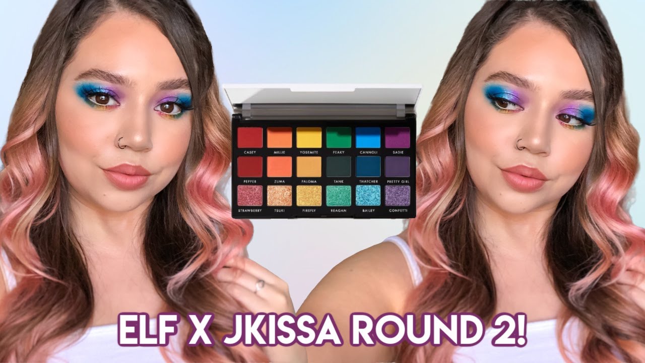 ELF X JKISSA ROUND 2! | SWATCHES, TUTORIAL + REVIEW | Makeupbytreenz
