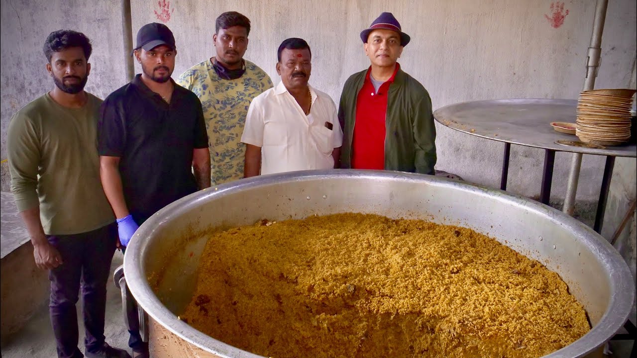 MANI DUM BIRYANI HOSKOTE | The Village-Style Biryani That Began The Early-Morning Biryani Tradition!