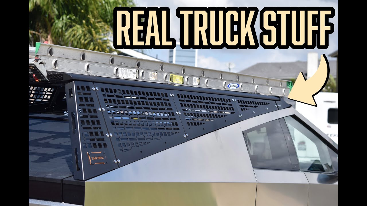 Установка багажника Cybertruck San Hima + полезные советы!