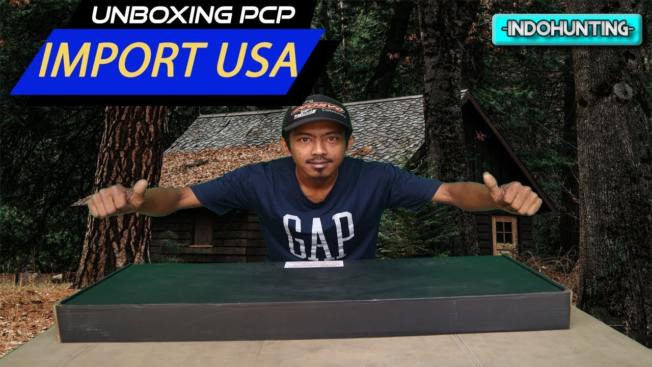 INDO HUNTING Air Rifle Review   Unboxing Senapan Angin PCP Import Buatan USA