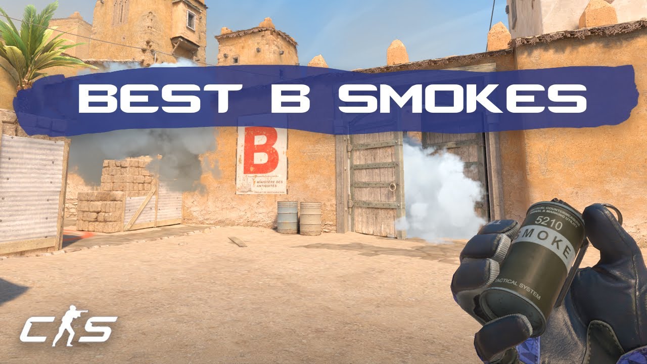 CS2 Dust 2 - Smokes that EVERYONE should know for B Site!