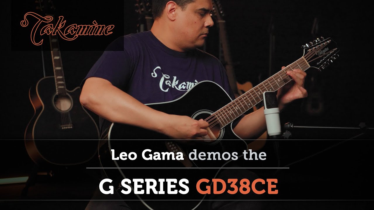 Takamine Guitars | G Series GD38CE Demo | Leo Gama