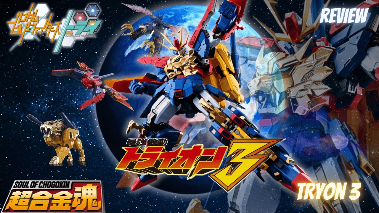 Soul Of Chogokin GX-113 Gundam Tryon 3 Review