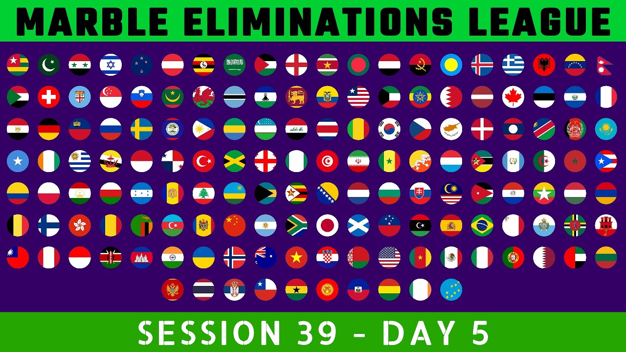 Marble Race League Eliminations Session 39 Day 5