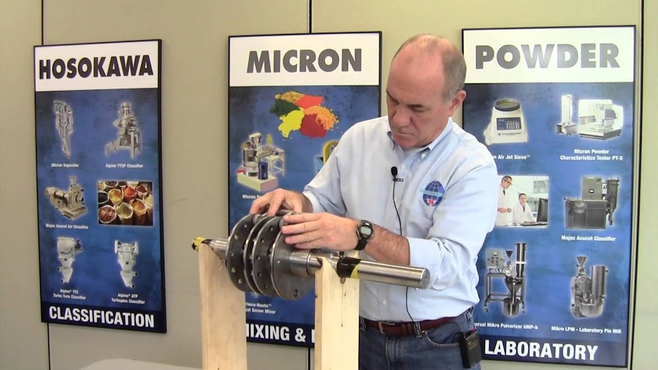Replace Hammers on a Hosokawa Mikro Pulverizer