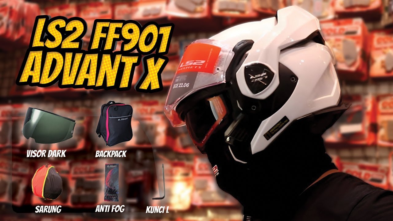 Helm Pengganti Ls2 Valiant kerenn habisss senggol dong - ADVANT X #touwani #ls2 #helmet