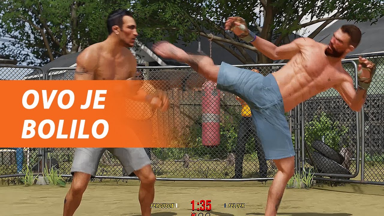 DOBIO SAM BATINA U NEČIJEM DVORIŠTU - EA Sports UFC 4