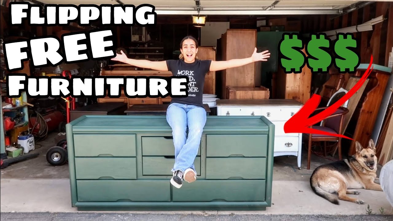 Making Trash Into Treasure! 3 FREE Furniture Flips! EP. 2
