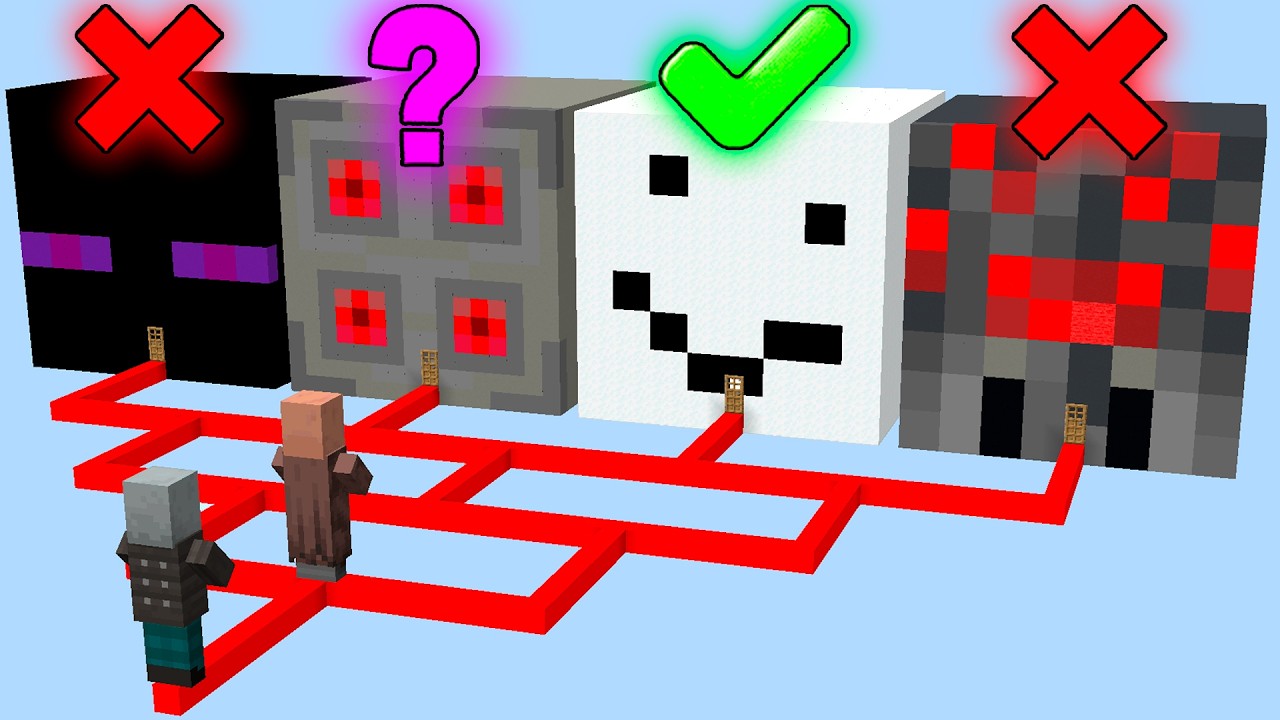which house will villager choose?