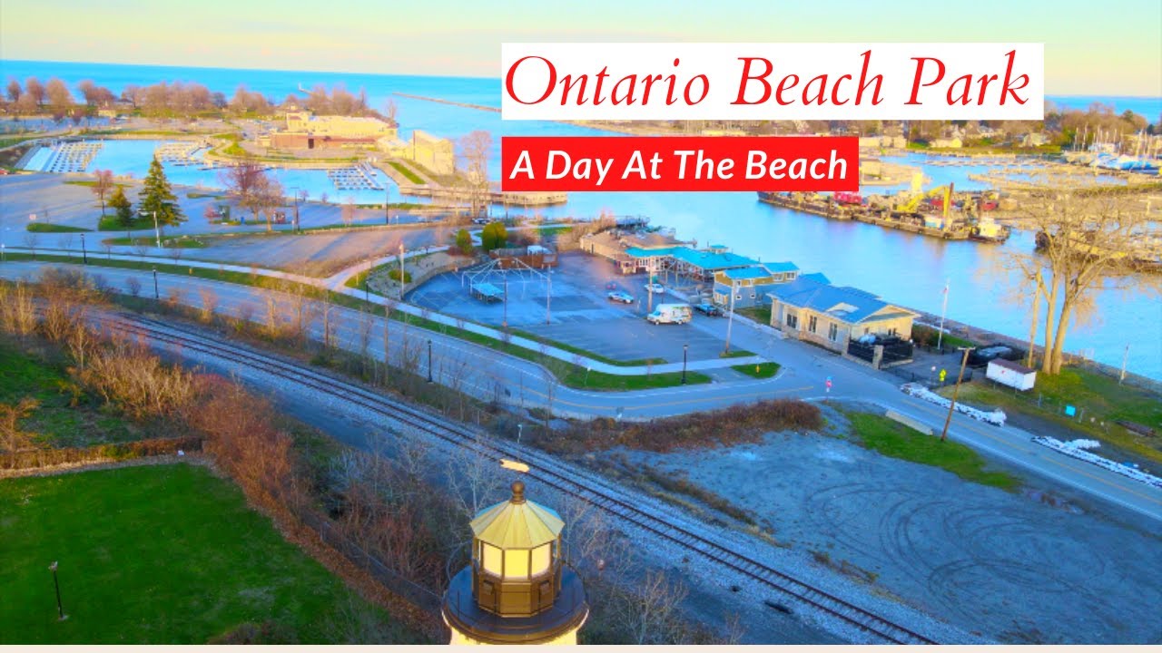 Rochester NY | Aerial Drone Footage | 4K | ONTARIO BEACH PARK