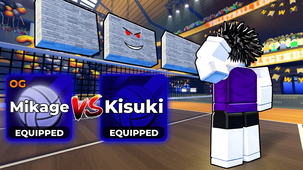 Iron WALL vs Iron FLOOR in Volleyball Legends!