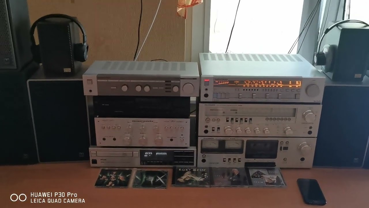 Grundig R-7200, Grundig box 450, Philips cd 304. Test.