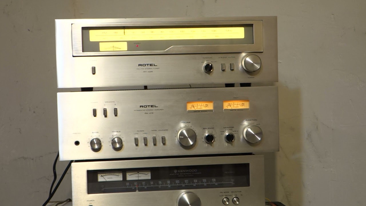 Rotel RA 413 RT 425 & Pöhler Sound PS-4302