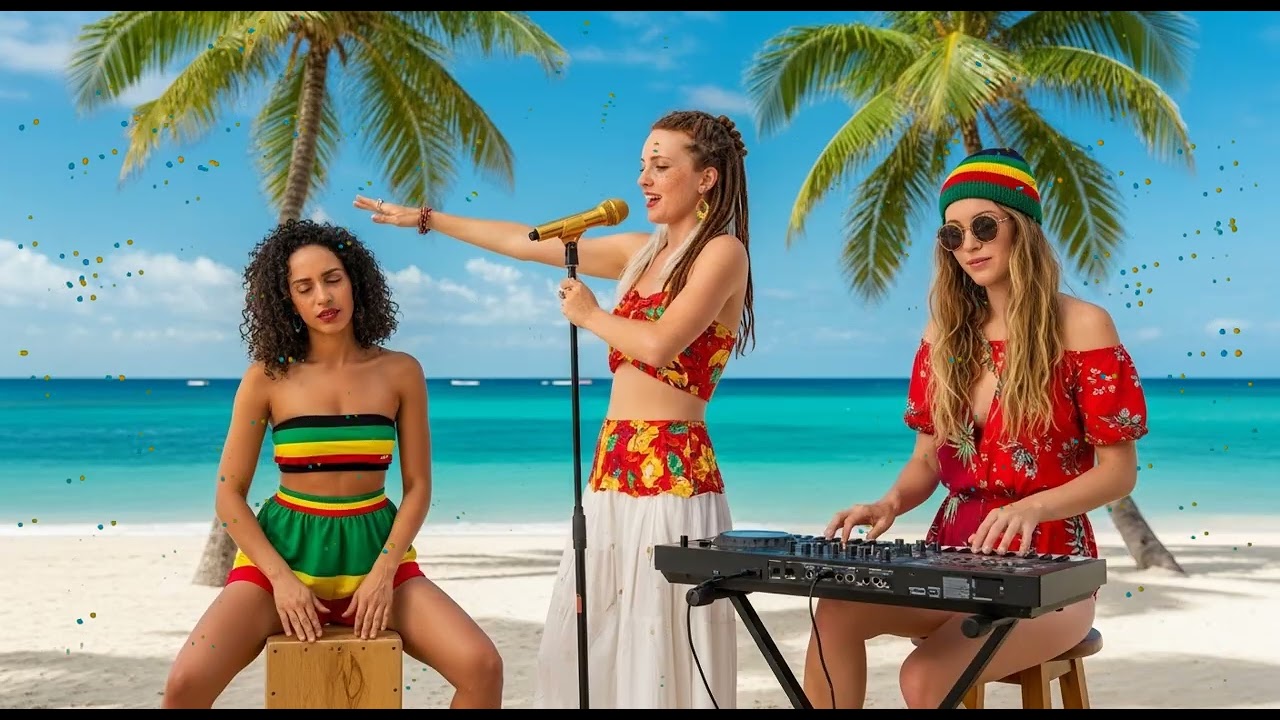 Sunset Island Reggae Tropical Chill Beats for Beach Evenings