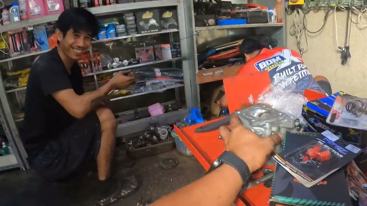 Honda click ginawang 160cc