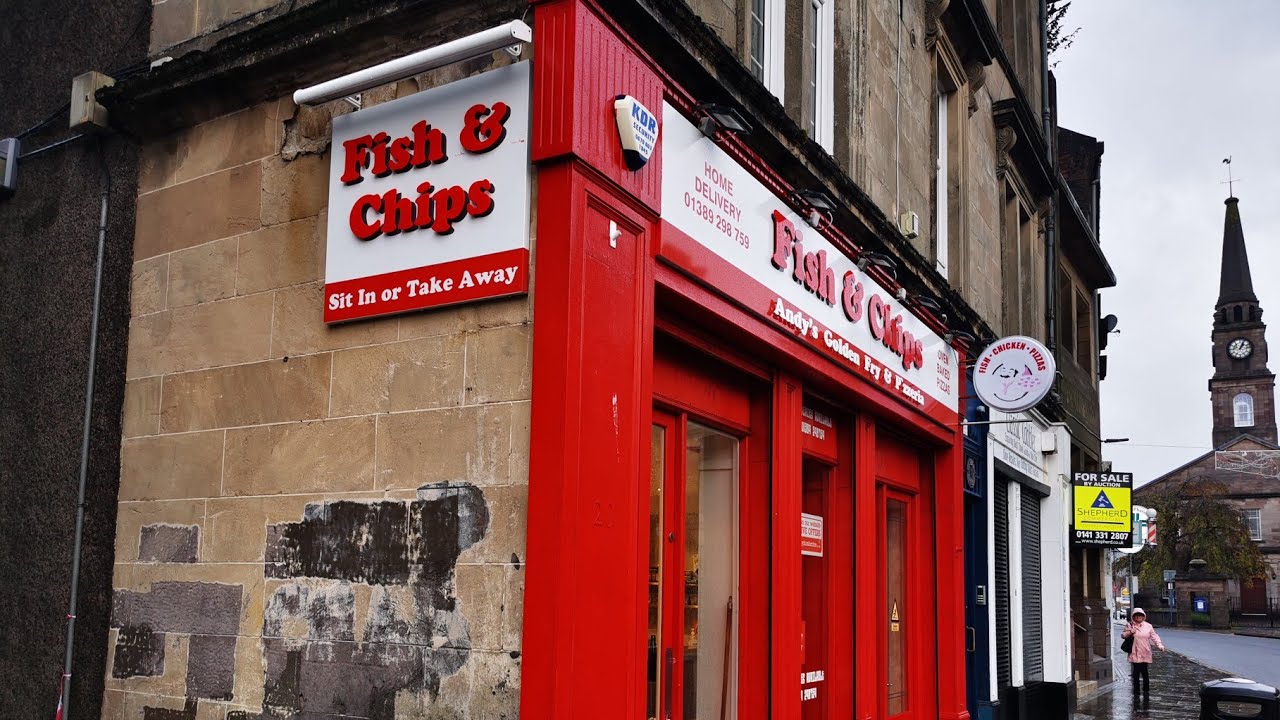 Andy's Golden Fry Chippy in Dumbarton