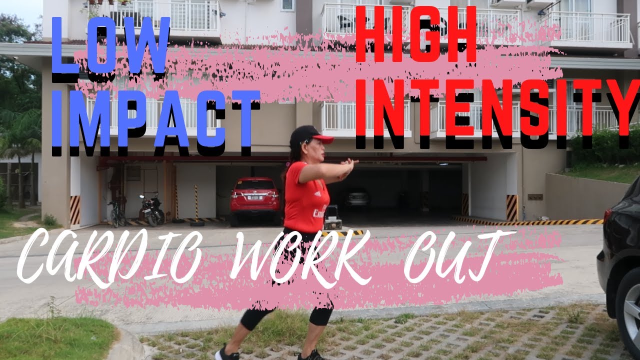 LOW IMPACT HIGH INTENSITY CARDIO WORK OUT|ATE RAQUEL