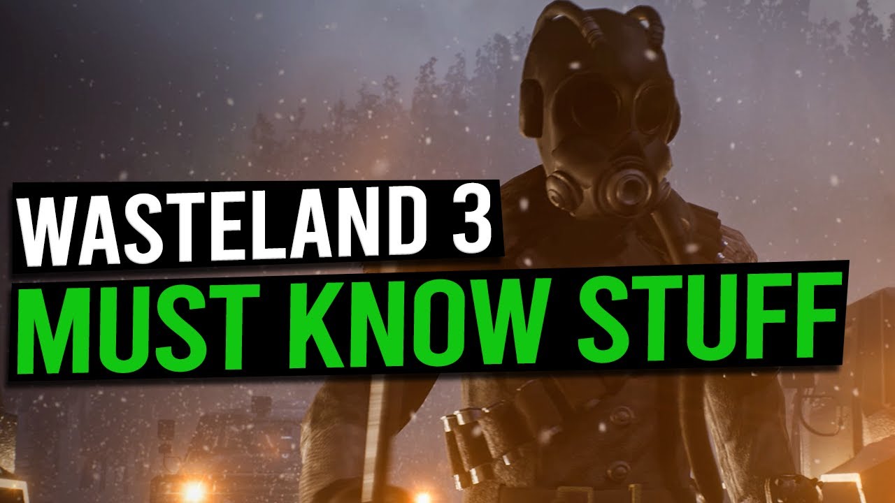 Things I Wish I Knew Earlier - WASTELAND 3