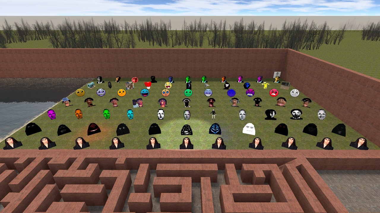 Nico's, Obunga, Ultimate Nextbots Pack, Juandale Pringle, Selene Family, Angry Munci in GMOD