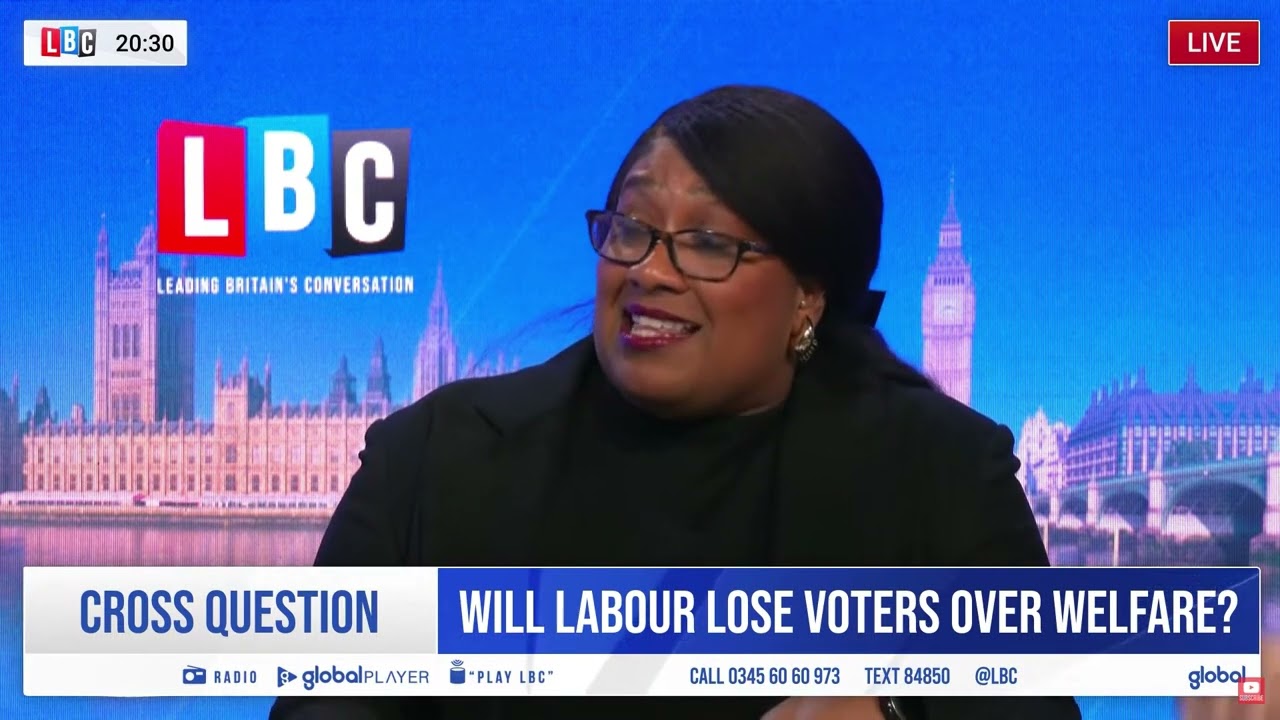Speaking Against Disability benefits cuts on Cross Question (19th March 2025)