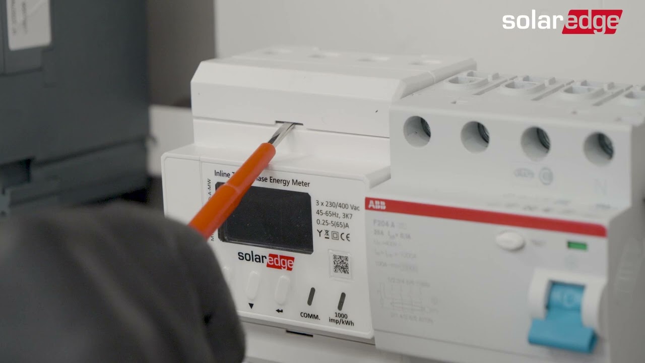 Contatore Inline trifase SolarEdge Home - Installazione | Italia