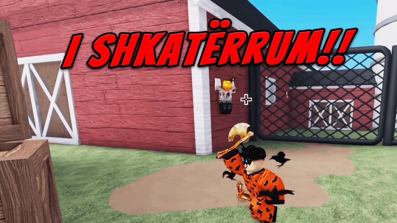 1v1 me Ibon 😎 E mujta! + 4v4 Katastrofë për kundërshtarët 😂 | Murder vs Sheriff Roblox