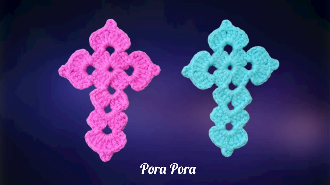 How To Crochet A Cross I Easy Crochet Easter Cross Tutorial For Beginners