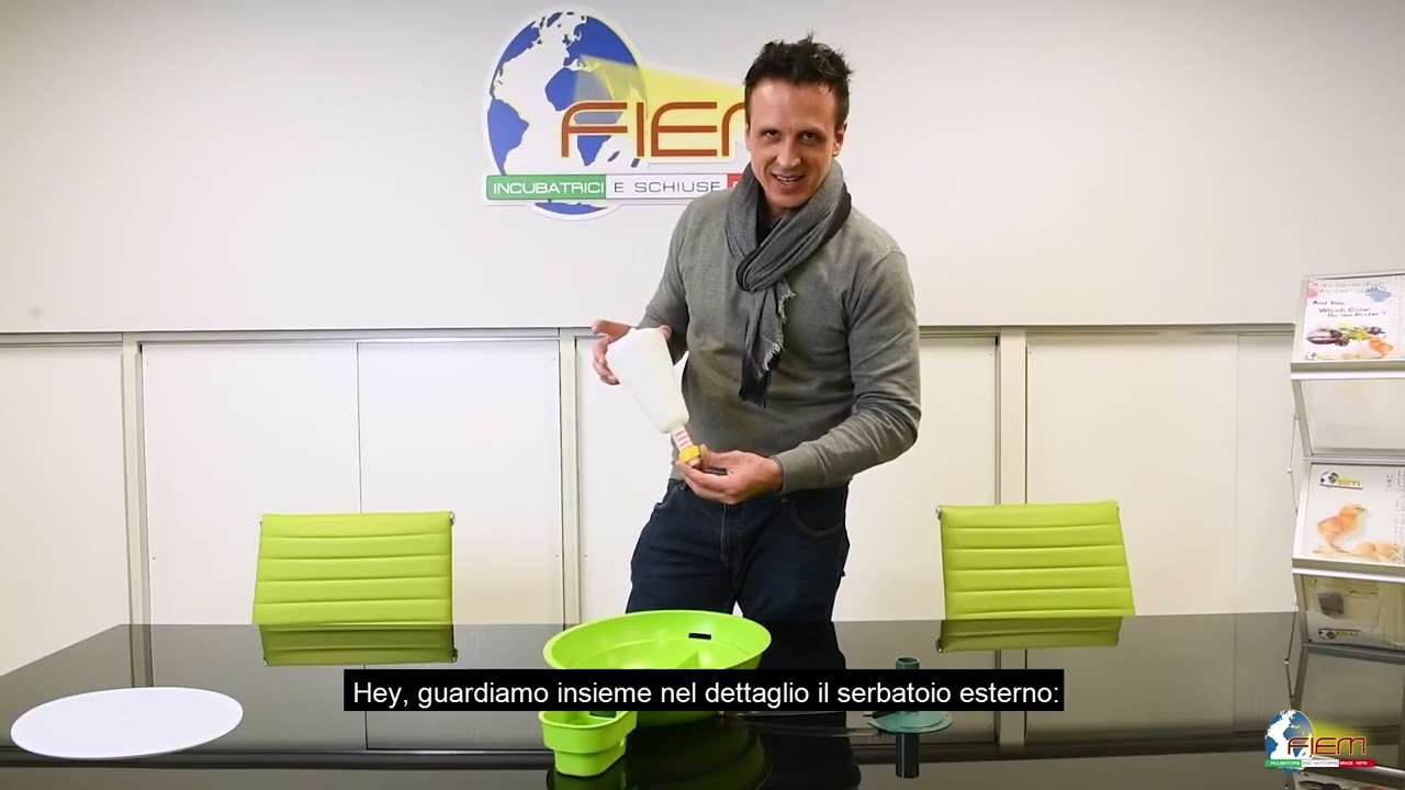 Incubatrice FIEM Smart digitale 24: funzionamento